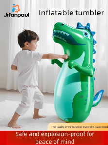 JIFANPAUL | Indoor Kids Boxing Sandbag Dinosaur Punching Toy for Kids Exercise and Intelligence Development