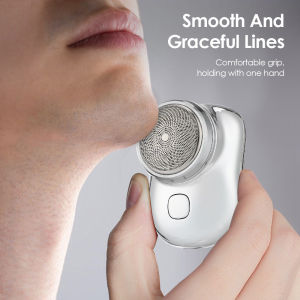 Mini Electric Shaver for men Portable Electric Shaver Waterproof Fast Charging Pocket Razor Beard Mini Trimmer Shaving MachineElectric Shaver Rechargeable Travel Shave Razor Shaver for Men Japan Made Mini Razor Disassembled Water Washing Shaving Knife