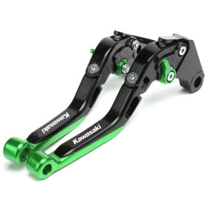 For KAWASAKI Z500 Ninja 500 Eliminator 450 Eliminator500 Ninja 250 300 400 Ninja400 Z300/Z400/Z250/VERSYS X300 Motorcycle CNC Extendable Adjustable Brake Clutch Levers Kawasaki Handle Brake Lever