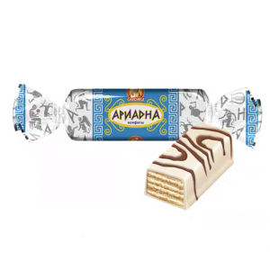 Snacks Sữa Tươi Chocolate Wafer Candy Food Office Mixed Bag Fresh Milk Slav Brand Series Yogurt Wafer Packaging Russian Origin