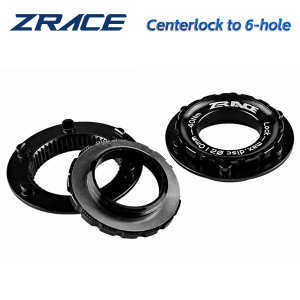 ZRACE Centerlock to 6-hole Adapter Center Lock Conversion 6 Hole Brake Disc Center Lock for 6 Bolt SM-RTAD05 / SM-RTAD10