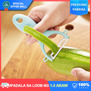 【Safety Ceramic Material】Japanese Original Y Peeler with Hanging Hole Anti-slip Quickly Peels Vegetables Fruit Potatoes Apple Pears Novelty Kitchen Supplies Tool
