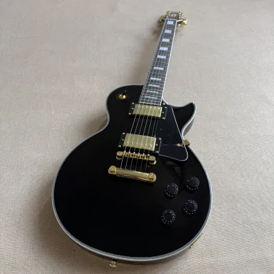 Epiphone Les Paul Custom Black Electric Guitar Professional Guitar