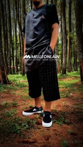 Rompi Sholat Rosal Shalat Kurta Zipper Gamis Pria Melleonlain