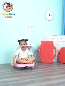 Indoor Scooter Board with Handles for Elementary School Kids Indoor Play Equipment Kids Sports Activities