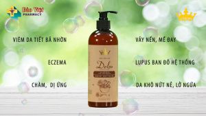 Sữa Tắm Gội DelZo Kingphar chai 500ml