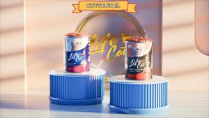 Makanan Kucing Sehat dan Nutritif: Life Cat Wet Can 400gr