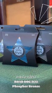 สายกีตาร์โปร่ง ROAD DOG AC Series เบอร์ 10 11 12 / PU Polymer coating Phosphor Bronze Acoustic Guitar Strings