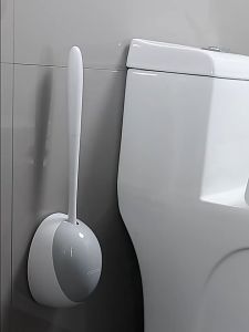 【Woody】 ecoco New model Egg shape toilet brush TPE Silicone Head Wall Mount toilet brush