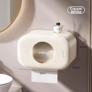 ASCOR | Wall-mounted Tissue Holder Storage Shelf