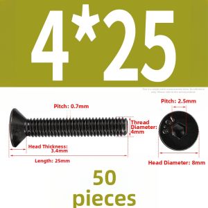 BAIRUITE | High Strength Flat Head Socket Screws 10.9 Grade
