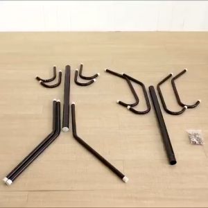 Gantungan Tiang Berdiri Gantungan Topi Tas Aesthetic Stand Hanger Besi