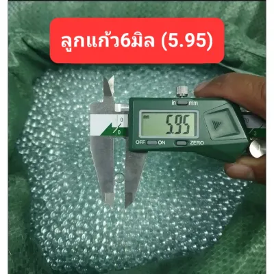 ลูกแก้ว6มิล (แพ็ค500-1000ลูก) น้ำหนัก0.28g ความกลม +/- 0.02mm.