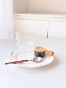 High-Quality Borosilicate Drinking Glass for Tea, Coffee & Juice