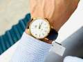 ĐỒNG HỒ NAM CHÍNH HÃNG Orient Classic RA-AP0001S10B Automatic White Dial Rose Gold Case Leather For Men. 