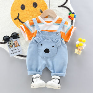 Summer baby wear Casual clothing sets for boys 0-4 years Short sleeves kid clothes