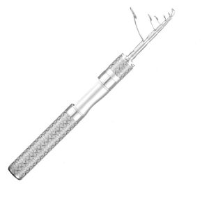 Deukio | DEUKIO 1.68/1.8M Ultralight Telescopic Spinning Fishing Rod Carbon Fiber Soft Only 31cm Ultra Short Section Mini Fishing Rod