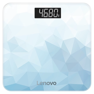 Lenovo Smart Electronic Body Weight Scale High Precision Rechargeable Miniature Weight Loss Special Human Fat Scale Glass
