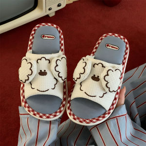 XIXITIAO | Cute Dog Design Cotton Linen Slippers Year-Round