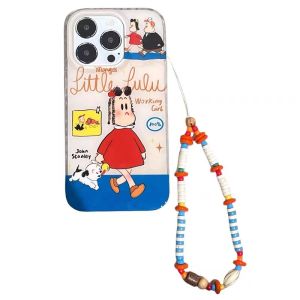 Korean Style Dog Walking Girl Phone Case for OnePlus Ace5 pro Full Cover Cute Cartoon Pattern Silicone Protective Shell 5G Support