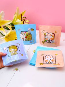 Christmas Childrens Day Cookie Snack Gift Packaging Bag Self-Sealing Candy Food Sealed Bag Present Small Bag Plastic Stand up Bag
