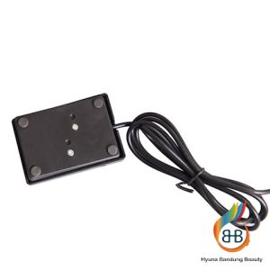 HBB Pedal Kaki Tato Foot Switch Bevel Anti Slip Pedal Mesin Tattoo Profesional dengan Kabel Tattoo Machine Foot Switch Pedal