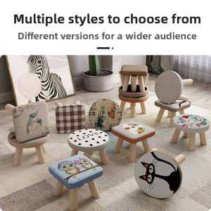 Creative Shoe-changing Stool Round
