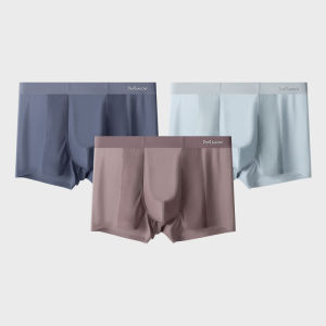 Quần lót nam MiiOW làm bằng vải lụa băng mỏng thoáng khí không đường may