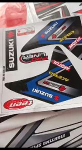 (cod) sticker motor ADDRESS - sticker striping variasi list suzuki ADDRESS IP.A-6