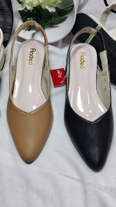 Sepatu Wanita Kekinian Flat shoes Termurah/Flat Slip on Terbaru/Karet belakang Polos11