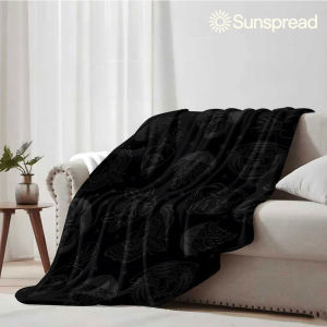 Beast Kingdom | black tattoo flash Soft Warm Flannel Blanket Lightweight Cozy Christmas Halloween Home Decor Room