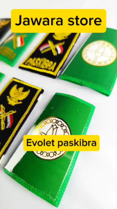 Evolet Lencana Paskibra Atribut
