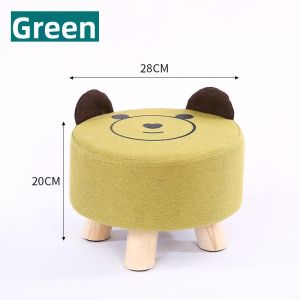 Creative Animal Design Wooden Childrens Stool