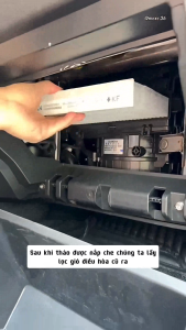 Lọc VINFAST VF3 SMEV - Lọc gió điều hòa VF3 xe điện VinFast - Than hoạt tính Khử Mùi Lọc bụi mịn PM 2.5 Lọc VF3 Lọc gió Vinfast