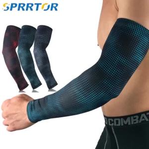1Pc Cooling UV Protection Sun Arm Sleeves Long Arm Cover Warmers for Men Women Outdoor Sports Running Cycling Basketball Fishin
