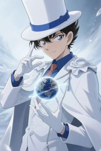 Bandai | Thám Tử Lừng Danh Conan Kaito Anime Tranh Gắn Đá DIY Bộ Huyền Bí Giả Tưởng Hiện Đại Nghệ Thuật Treo Tường Phòng Khách Phòng Ngủ Nhật Bản Phong Cách Acrylic