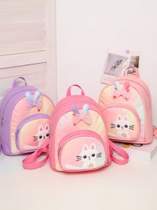 Kids Kindergarten Backpack Girls 1-2-3-4 Years Old Childrens Small Class Cute Princess Princess Girl Backpack New Arrival