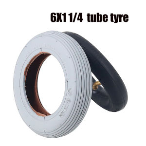 6 Inch 6x1 1/4 Tire Inner Tube Outer Tyre for Mini Foldable Carbon Fiber Electric Scooter High-quality Accessories