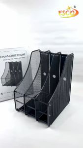 ESCO Box File / File Organizer / File Tray / Tempat Dokumen 3 Sekat 843-BF