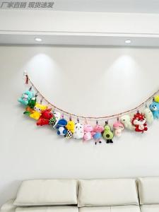 Màn Hình Đồ Chơi Búp Bê Đệm Tường Tủ Lưu Trữ Móc Treo Vỏ Chui Đầu Đồ Chơi Trẻ Em Vật Dụng Giường Ngủ Đồ Chơi Búp Bê Đồ Chơi Mềm