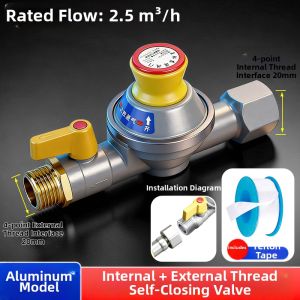 Auto Shut-Off Safety Gas Valve