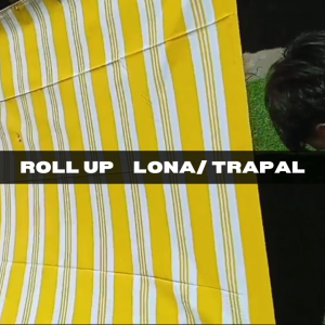 LONA/TRAPAL TOLDA STRIPE RED Roll-Up PVC Tarp na Di Basta Napupunit + WITH ROPE | Pang-araw Ulan at Hangin