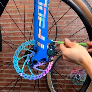 TANKE MT200 Brake MTB Bicycle Hydraulic Disc Brake 160mm Rotor Oil Caliper Plate Front And Rear Mountain Bike Clamp Cnc Parts With