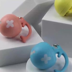 Smart Cat Toys Automatic Rolling Ball Rechargeable Electric Pet Interactive Toy Cat Training Imitate Fish Bones