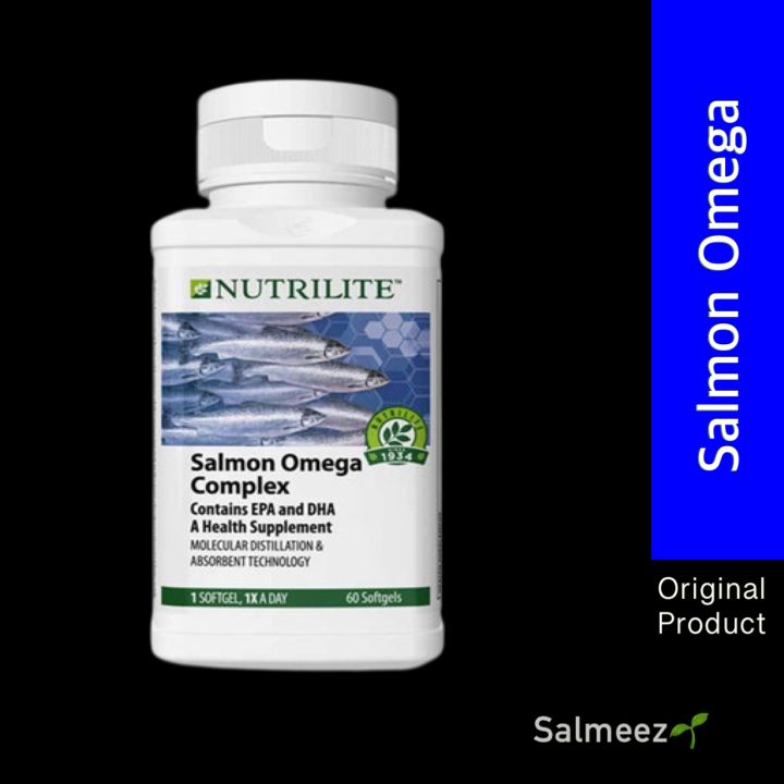 Amway NUTRILITE Salmon Omega Complex (60 softgel) Lazada
