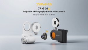 7RYMS 7Rig G1 Camera Grip & 7Lite L1 Selfie Light Creator Kit | Compatible with iPhone and Android. Perfect for Photography Vlogging Zoom Meeting Selfies and Video Creation