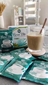 Bona Vita 8-in-1 Coffee Mix with Mangosteen Guyabano Malunggay No Sugar Slimming and Healthy