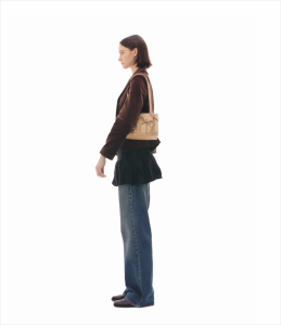 [Celebritys PICK] STAND OIL Oblong Bag Lace Up Bag - 2 Colors / STANDOIL