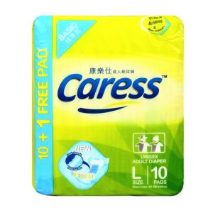 Caress Basic Adult Diaper Large 10s