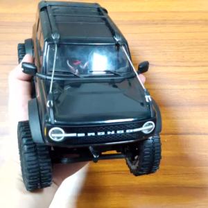 TRX4M Carbon Fiber Comp Chassis Kit for 1/18 RC Rock Crawler Car TRX4-M Defender Bronco Upgrade